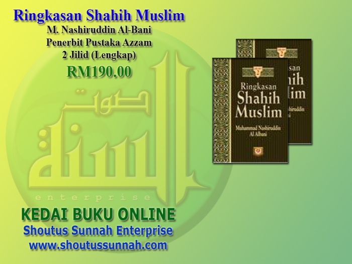 Ringkasan Shahih Muslim  Shoutus Sunnah Enterprise 